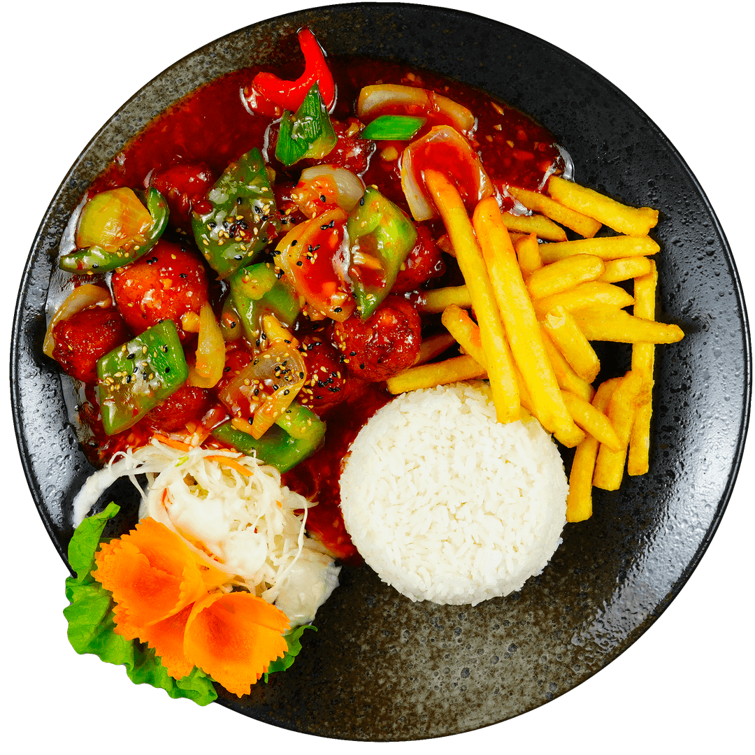 Sweet and sour chicken